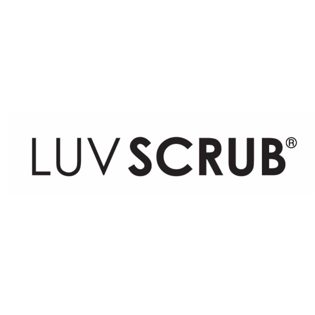 LUV SCRUB logo